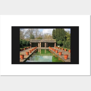 Dutch Garden, Hampton Court Castle Posters and Art